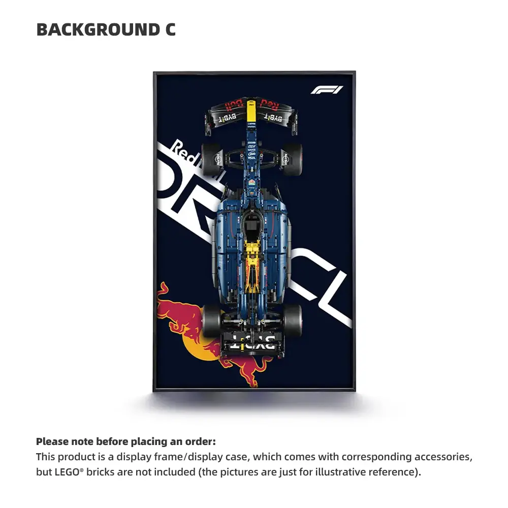 LEGO F1 Display Frame for Oracle Red Bull Racing RB20 (42206) - Image 3