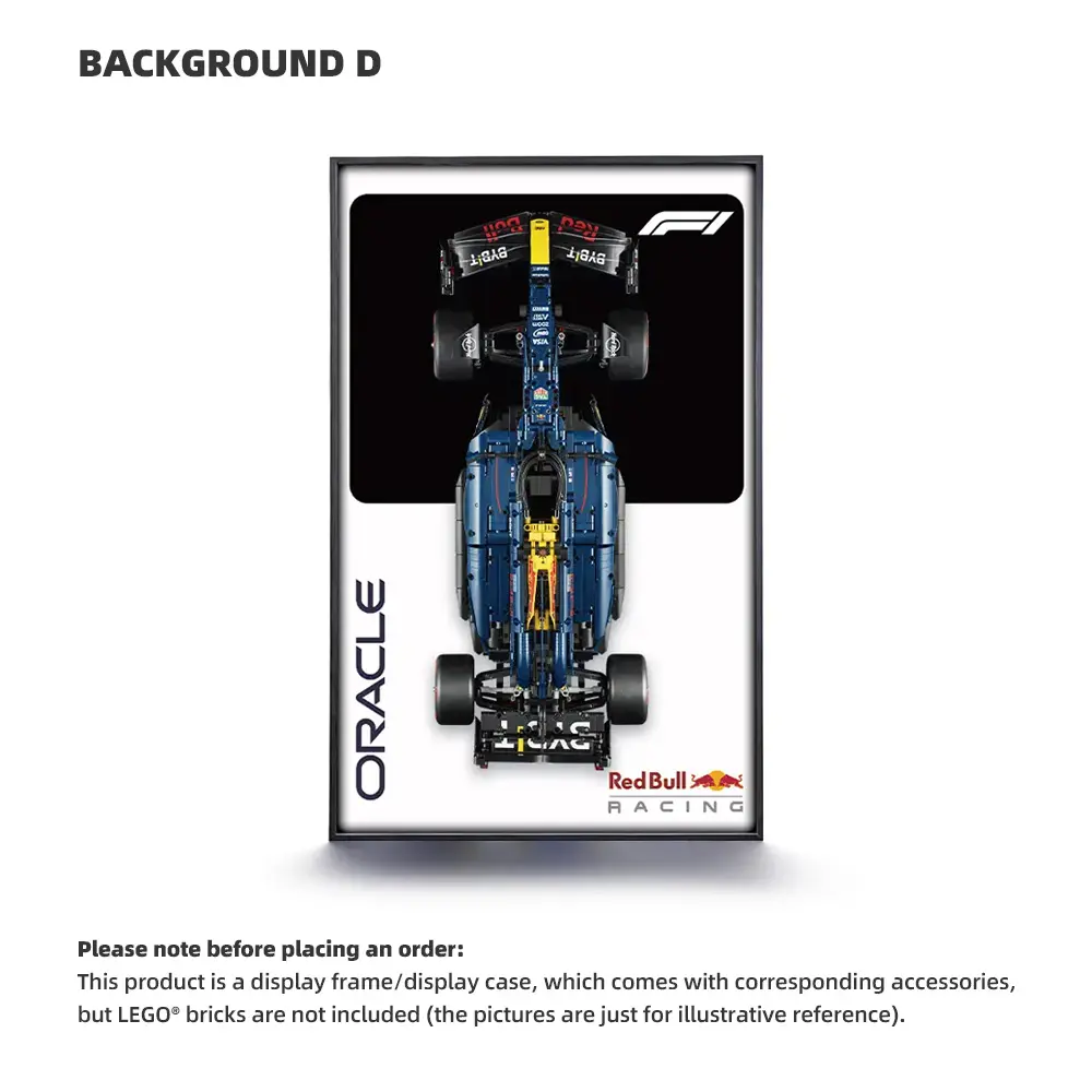 LEGO F1 Display Frame for Oracle Red Bull Racing RB20 (42206) - Image 4