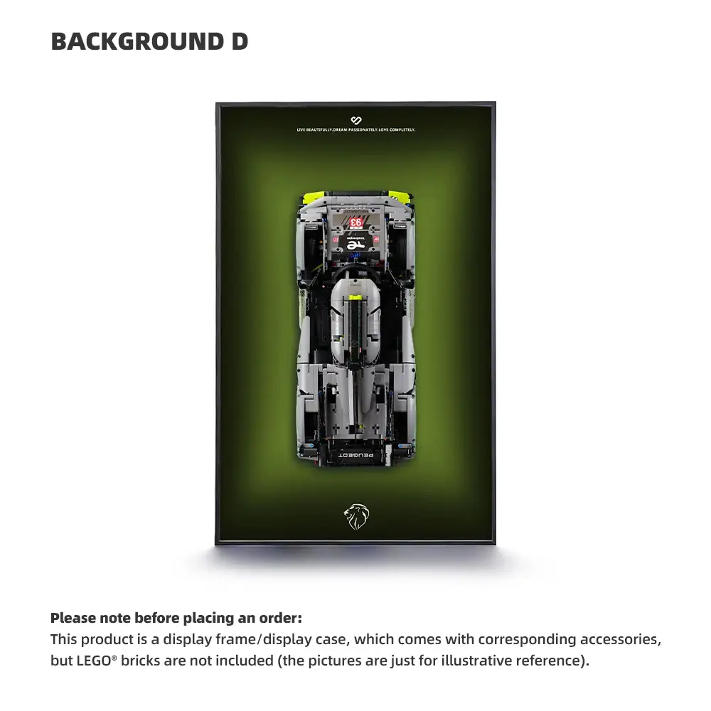 LEGO Display Frame for Peugeot (42156) - Image 4