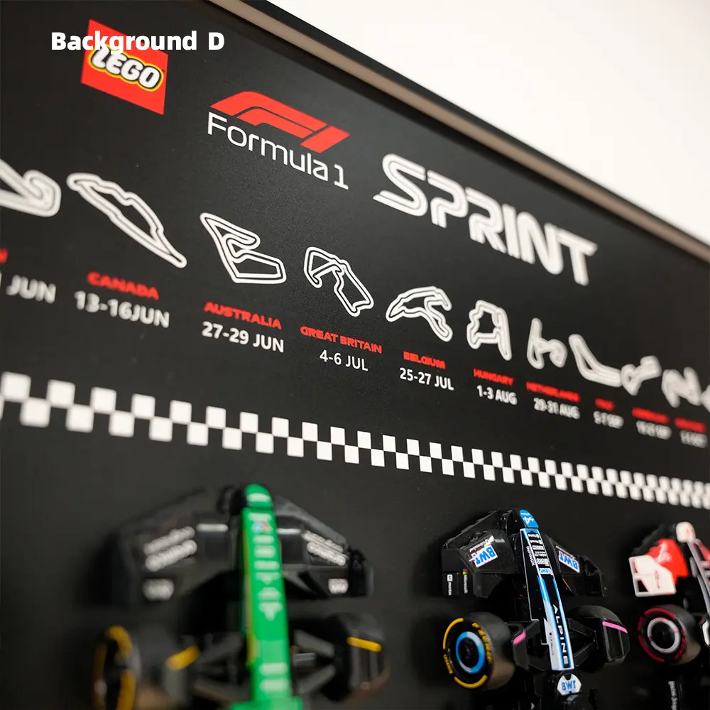 LEGO F1 Display Frame for Speed Champions series 2025 PLUS - Image 11