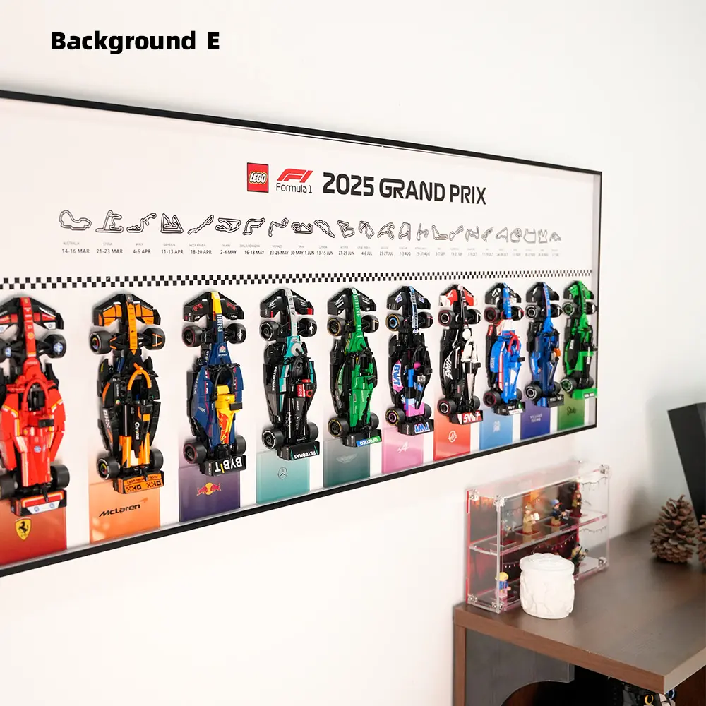 LEGO F1 Display Frame for Speed Champions series 2025 PLUS - Image 16
