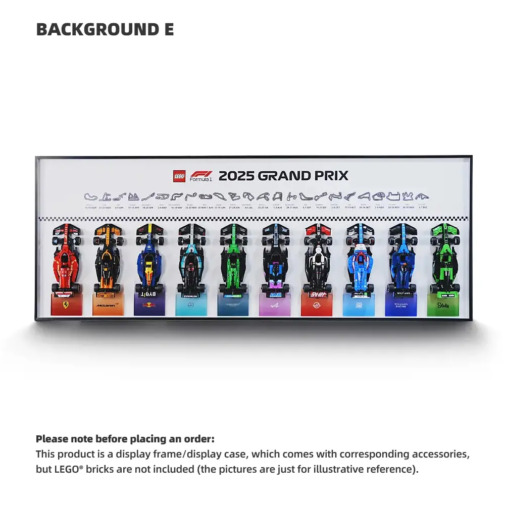 LEGO F1 Display Frame for Speed Champions series 2025 PLUS - Image 5