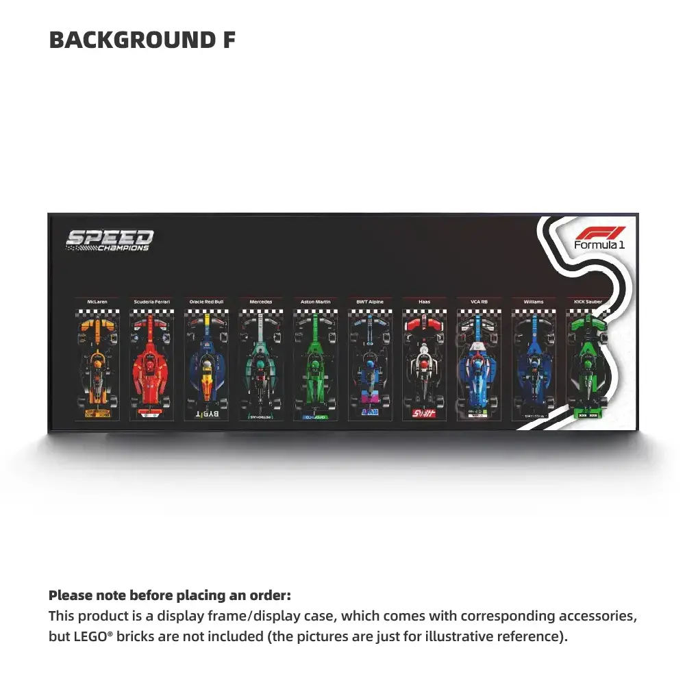LEGO F1 Display Frame for Speed Champions series 2025 PLUS - Image 6