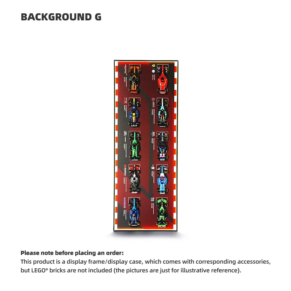LEGO F1 Display Frame for Speed Champions series 2025 PLUS - Image 7