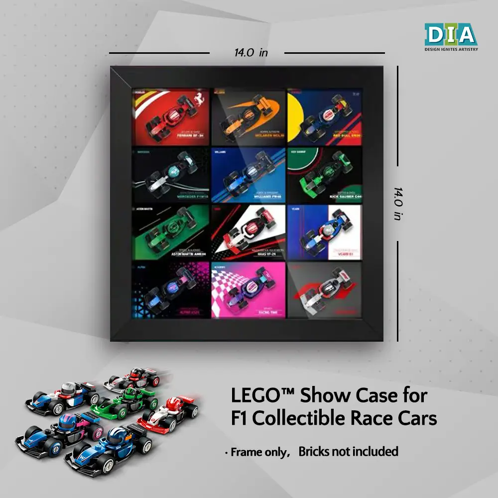 LEGO F1 Display Case for Collectible Race Cars Plus (71049) - Image 7