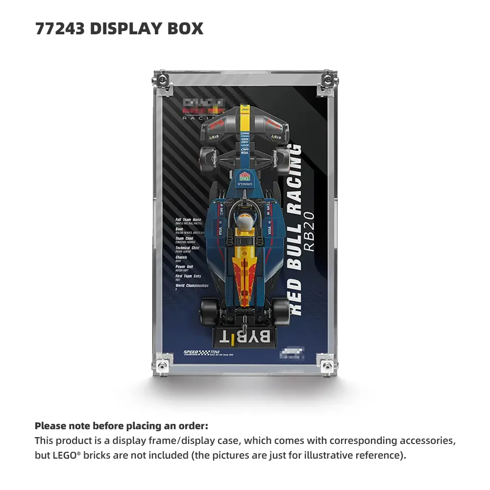 LEGO F1 Display Case for Speed Champions  series PLUS - Image 3