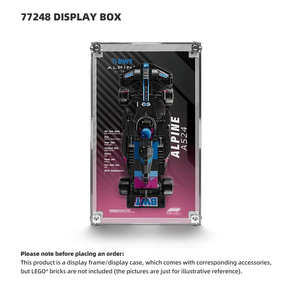 LEGO F1 Display Case for Speed Champions  series PLUS - Image 8