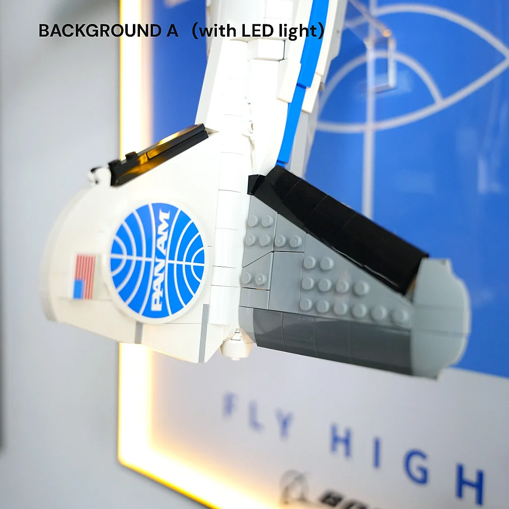 Wall Display Frame for LEGO® Douglas DC-3 PAN AM Airliner minus(11378) - Image 10